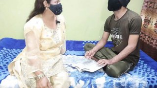 Pakistani teen student fucked hard by tuition teacher - desi homemade sex with clear audio